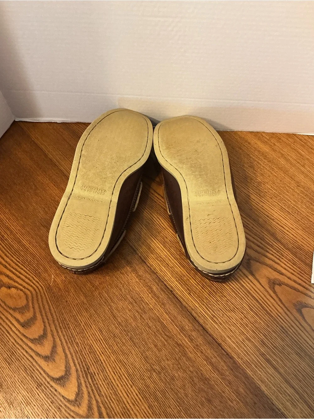 Sperry Top-Sider Brown Leather Authentic 2-Eye Boat Shoe. Size 11 (see size pic)
